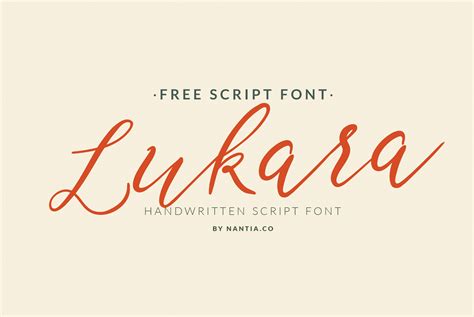 Lukara Free Handwritten Font — Fontsrepo