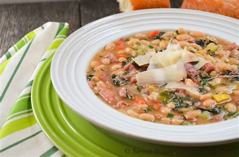Maybe you would like to learn more about one of these? Tuscan Ham and Bean Soup | Ham and bean soup, Soup recipes ...