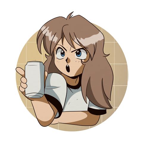 Cartoon Pfp Brown Hair The Anime Character Sherry Walken Is A Teen