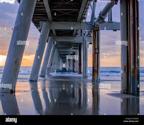 Underneath Oceanside Pier Hi Res Stock Photography And Images Alamy