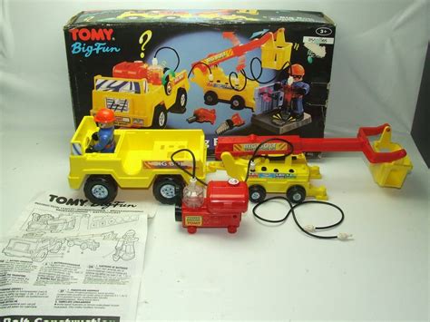 tomy big fun big bolt construction boxed with instructions spares or repair tomy repair fun