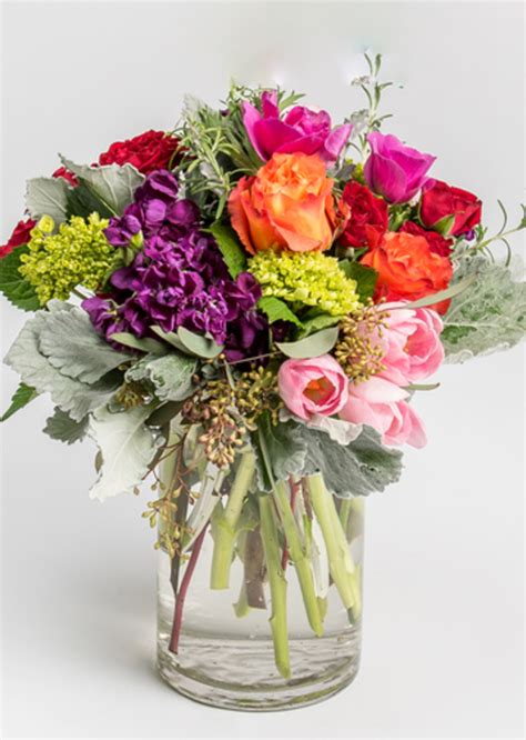 Vibrant Spring Mix Bouquet Designers Choice The Flower Alley