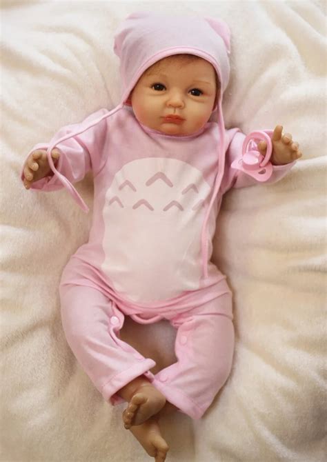 Hot Sale Real Reborn Doll Pp Cotton Body Silicone Reborn Baby Dolls