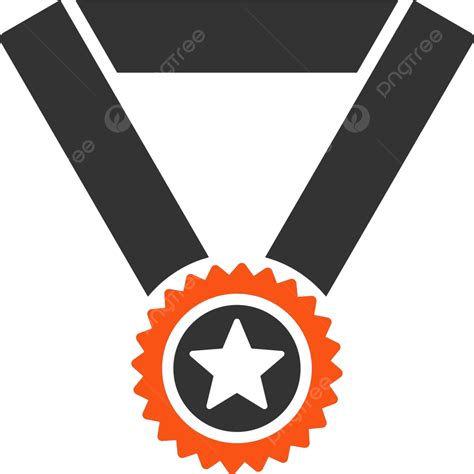 Bicolor Icon Set Featuring Success And Competition Icons Including A Winner Medal Icon Vector