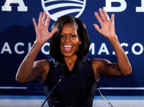 Michelle Obama Shows Off Toned Arms In Las Vegas Photos Huffpost