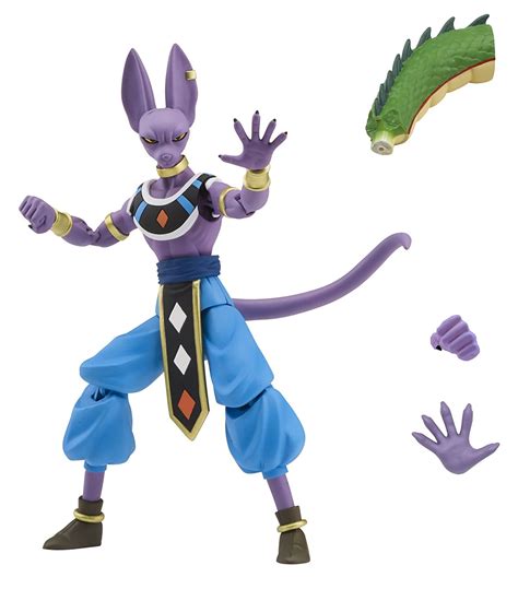 Series information for the 'dragon ball super' animated tv series, including a detailed listing and breakdown of every episode. Dragon Ball Super Dragon Stars Series 1 Beerus Action Figure