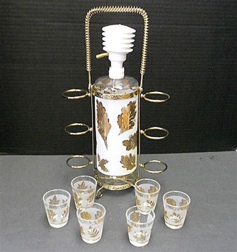 This 2.1 gallon pineapple shaped glass beverage dispenser is a great and stylish way to serve any type of. VINTAGE Liquor Dispenser ART DECO Decanter Pump Bottle SIX ...