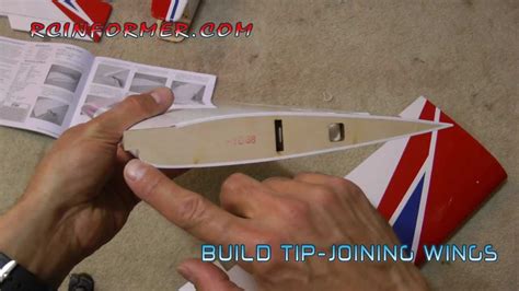 Joining Rc Airplane Wing Panels By Rcinformercom Youtube