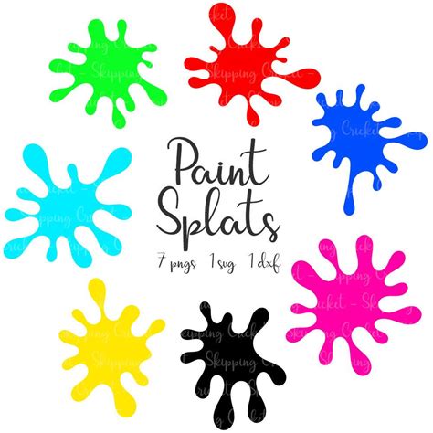 Paint Splatter Svg Paint Splats Svg Paint Splats Pain Vrogue Co