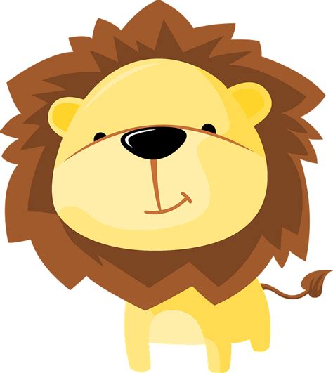 Cute Lion Clip Art Free