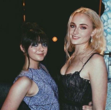 Sophie Turner And Maisie Williams Halloween Pics Ign Boards