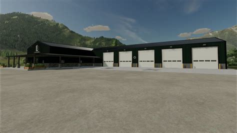 Emr Xl Shop A Big Workshopgarage Farming Simulator 2022 Fs 22 Ls