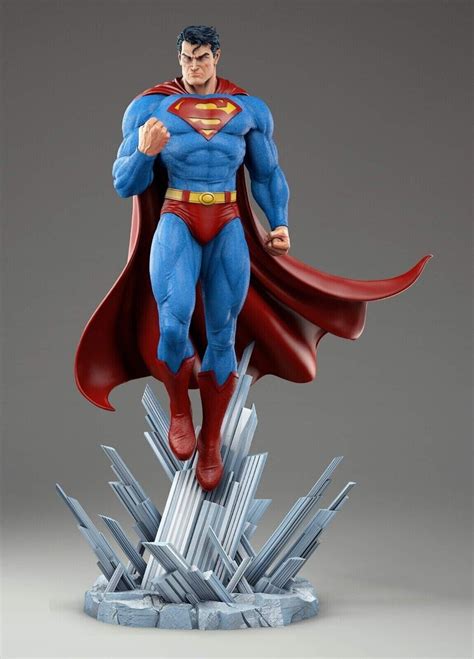 Superman Collectible Statue Figure Art Nt Xm Ss Prime 1 Dc New 14