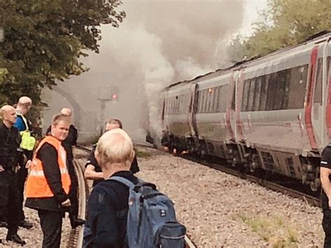 Passengers Evacuated After Train Catches Fire And ‘fills With Smoke