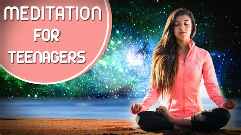 Meditation For Teenagers With Cosmos - Relaxing Meditation - Calming