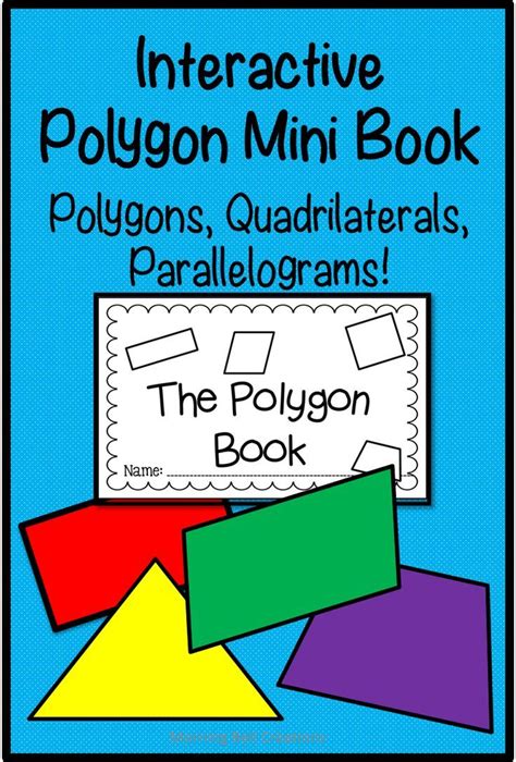 Interactive Polygon Mini Book Polygons Parallelograms