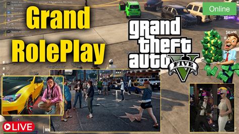 Gta 5 Grand Roleplay Live Gameplay Grand Theft Auto V How To Play