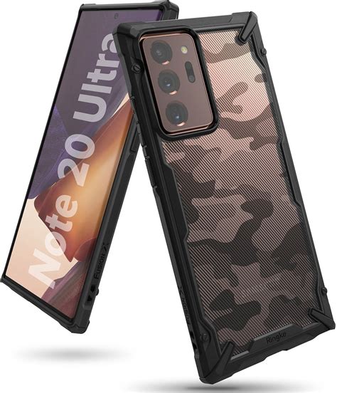 Ringke Fusion X Camo Black Galaxy Note 20 Ultra Skroutzgr