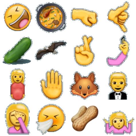 Dit Zijn Alle 77 Nieuwe Emojis