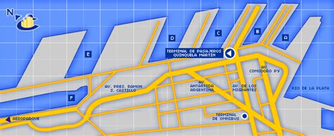 Buenos Aires Terminal Map
