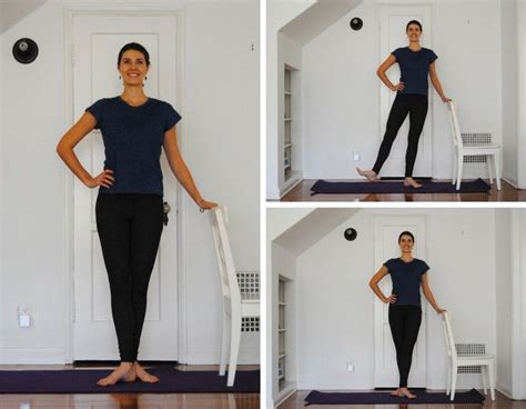 Easy Gentle Home Barre Workout You Just Need A Chair Barre