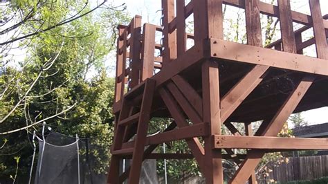 Backyard Tower For Kids 8 Off Ground Youtube