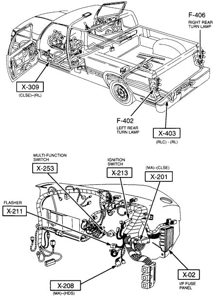 Oxygen sensor wiring diagram (1994 3.0l ford ranger and mazda b3000). Where is the signal light and relay switch on a 1998 Mazda ...