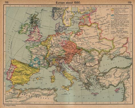 A map of israel and palestine. ISRAEL. Ayer y hoy.: MAPA: Europa en 1560 (d.C.)
