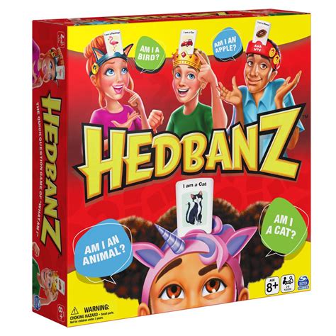 Spin Master Games Hedbanz Picture Guessing Game