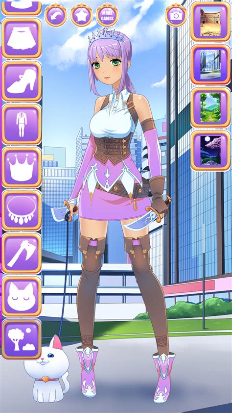 Anime Fantasy Dress Up Rpg Avatar Makerappstore For Android