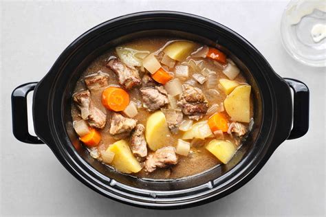 Traditional Slow Cooker Irish Lamb Stew Recipe