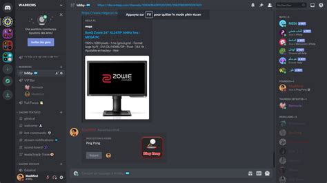 Discord Layout Template