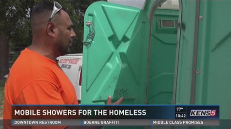 Mobile Showers Help The Homeless Khou Com