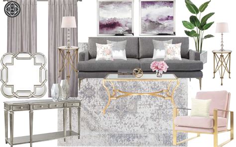 Modern Glam Living Room Design By Havenly Interior Designer Paige