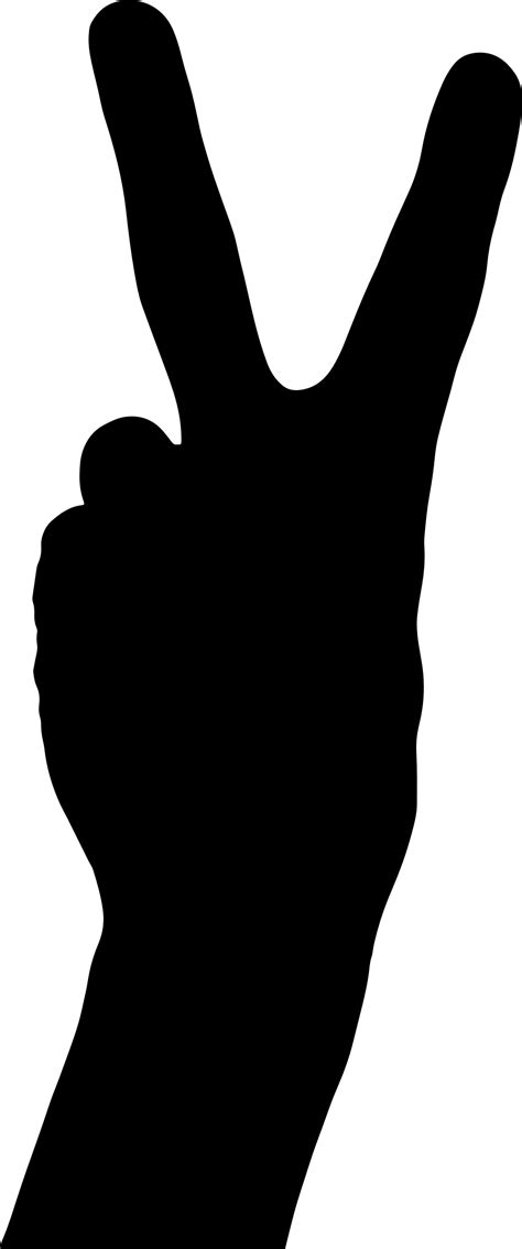 Hand Peace Clipart Best