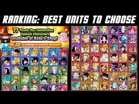 The first set of porunga dragon balls is complete! RANKING THE BEST 77 FREE SSRs TO PICK! THANK YOU CELEBRATION GLOBAL Dragon Ball Z Dokkan Battle ...