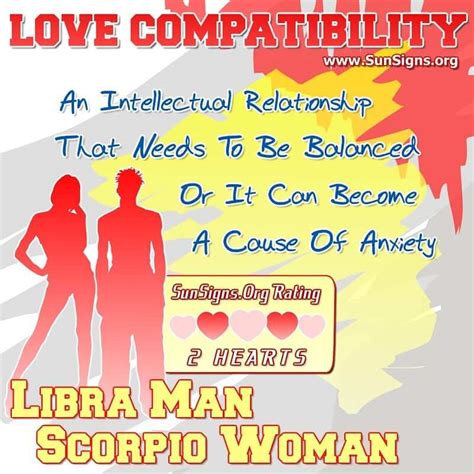 Libra Man And Scorpio Woman Relationship Compatibility Between A