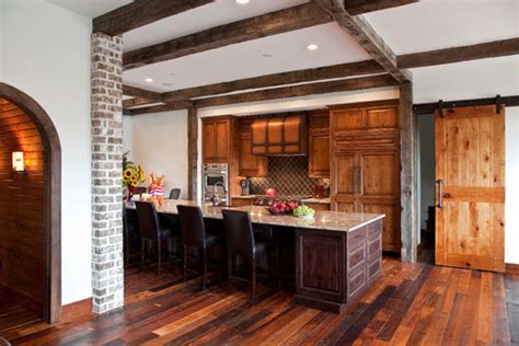Does anyone know of a way to drive a barn door using a wind up kitchen timer as a drive. From rustic to chic: 15 kitchens with barn door accents