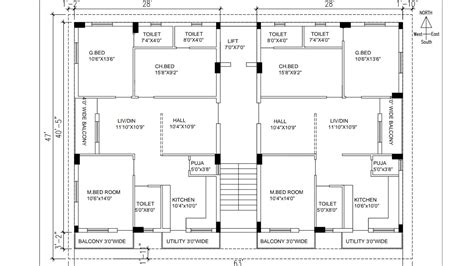 3 Bedroom Appartment Flat Plan Design Youtube