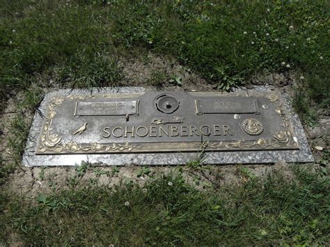 William D Schoenberger 1933 2002 Find A Grave Memorial