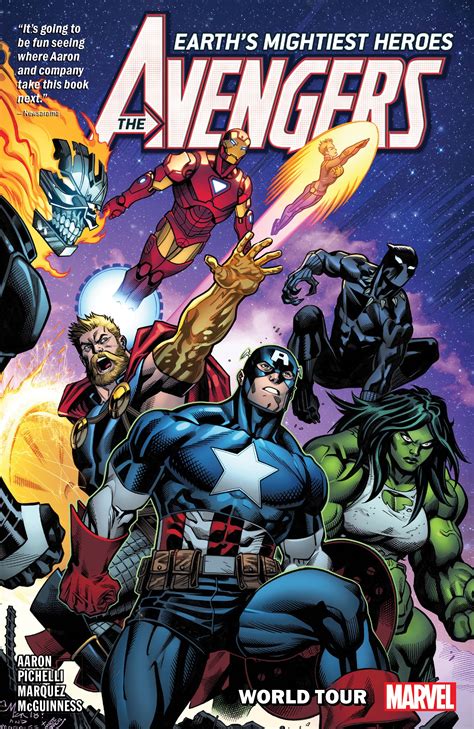Avengers By Jason Aaron Vol 2 World Tour Trade Paperback Comic