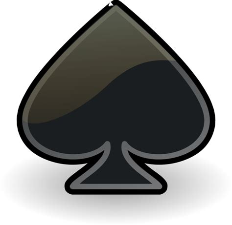 Symbolplaying Cardace Of Spades Png Clipart Royalty Free Svg Png
