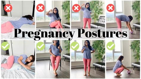 how to sit sleep stand and walk during pregnancy gautam pragya youtube