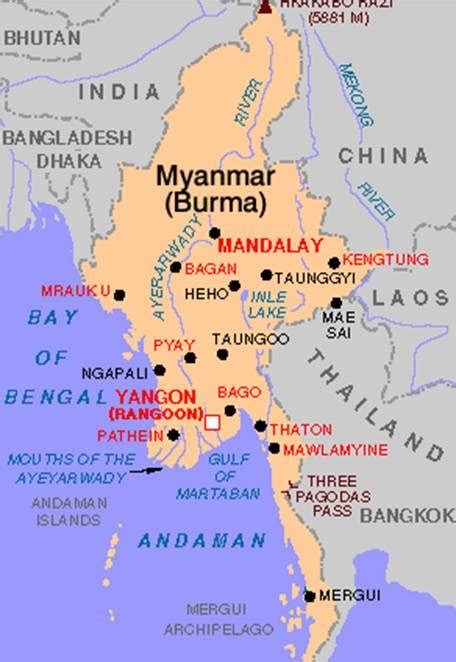 Yangon Map