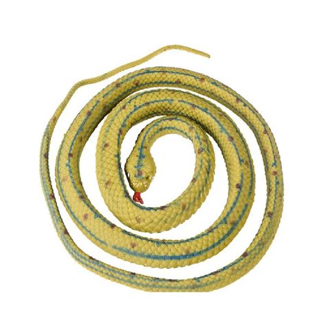 Buy 48 Rubber Blue Striped Garter Snake With Sticky Notes Online At