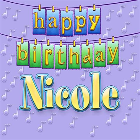 Happy Birthday Nicole Di Ingrid Dumosch Su Amazon Music Amazon It
