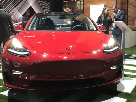 Tesla Generates An Outsize Buzz At La Auto Show