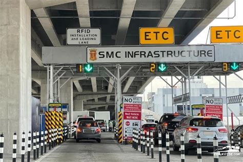 Skyway Stage 3 Accepts Cash Toll Payment For Cars With No Rfid