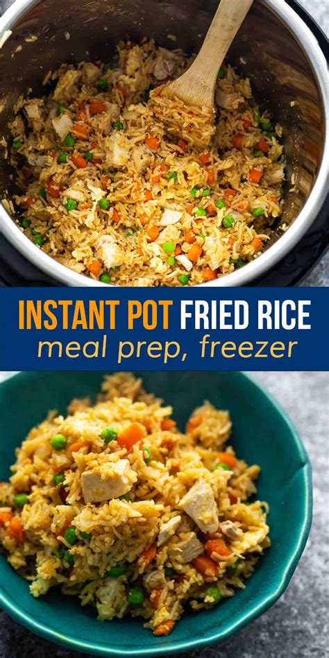 Instant Pot Fried Rice Quick Easy Sweet Peas And Saffron