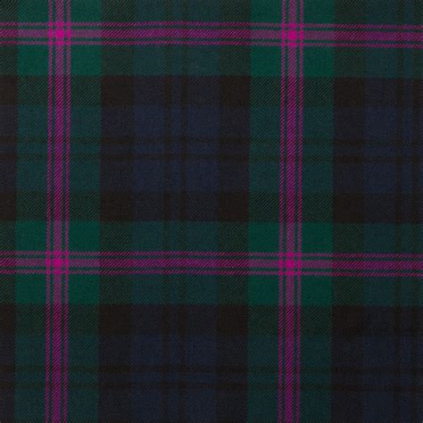 Baird Modern Light Weight Tartan Fabric Lochcarron Of Scotland